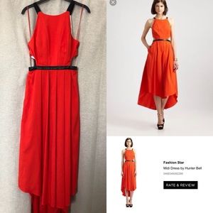 Fashion Star Midi Dress by Hunter Bell